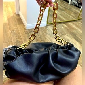 NWOT real leather shoulder bag